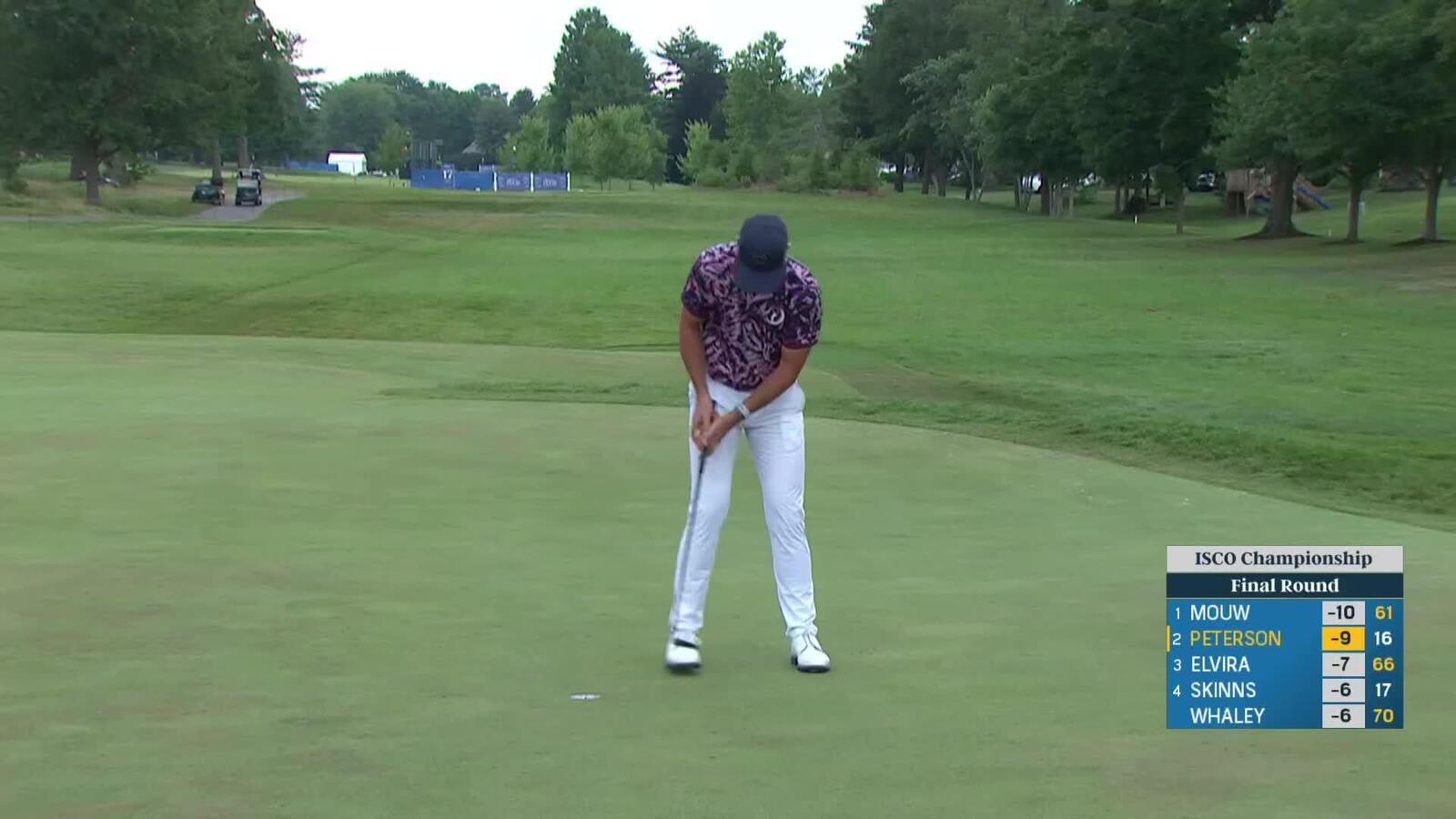 Paul Peterson | Round 4 | 17th hole | Shot 3 | 2025 ISCO Championship