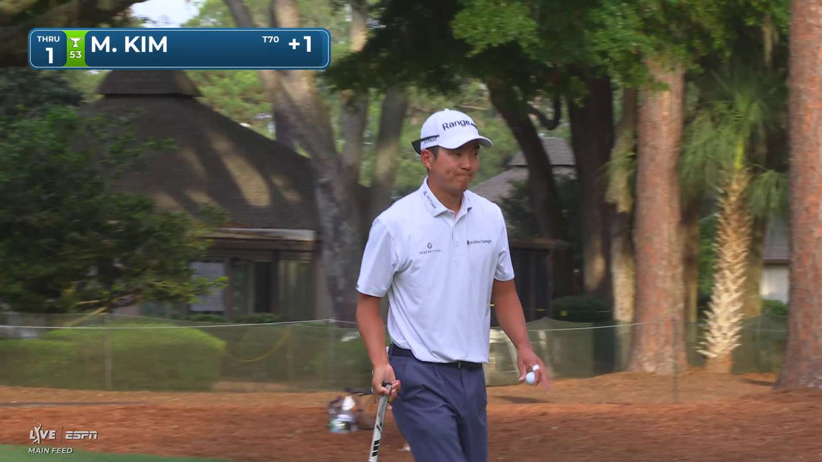 Michael Kim | Round 4 | 1st hole | Shot 4 | 2026 RBC Heritage