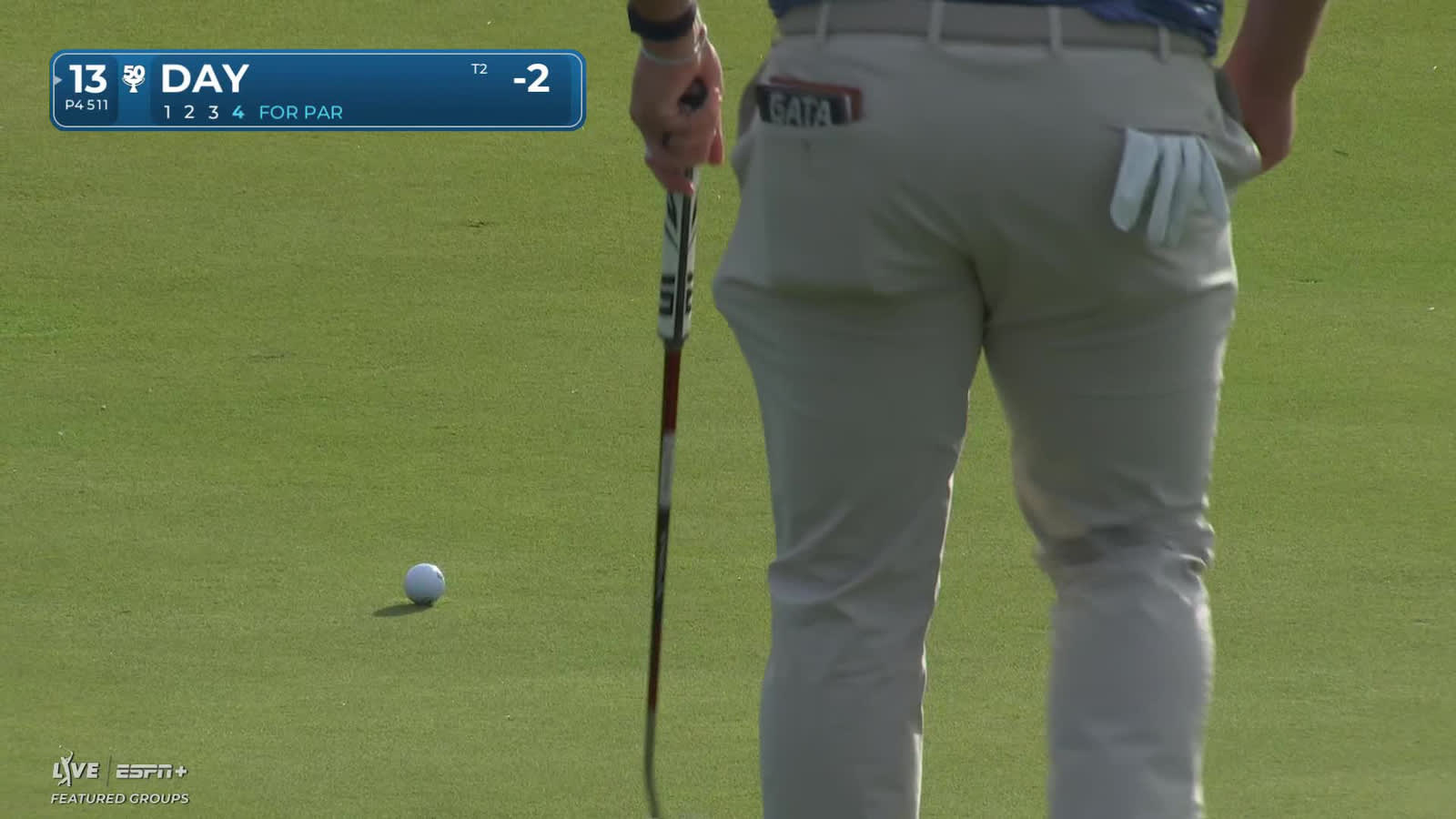 Jason Day | Round 1 | 13th hole | Shot 4 | 2025 Bank of Utah