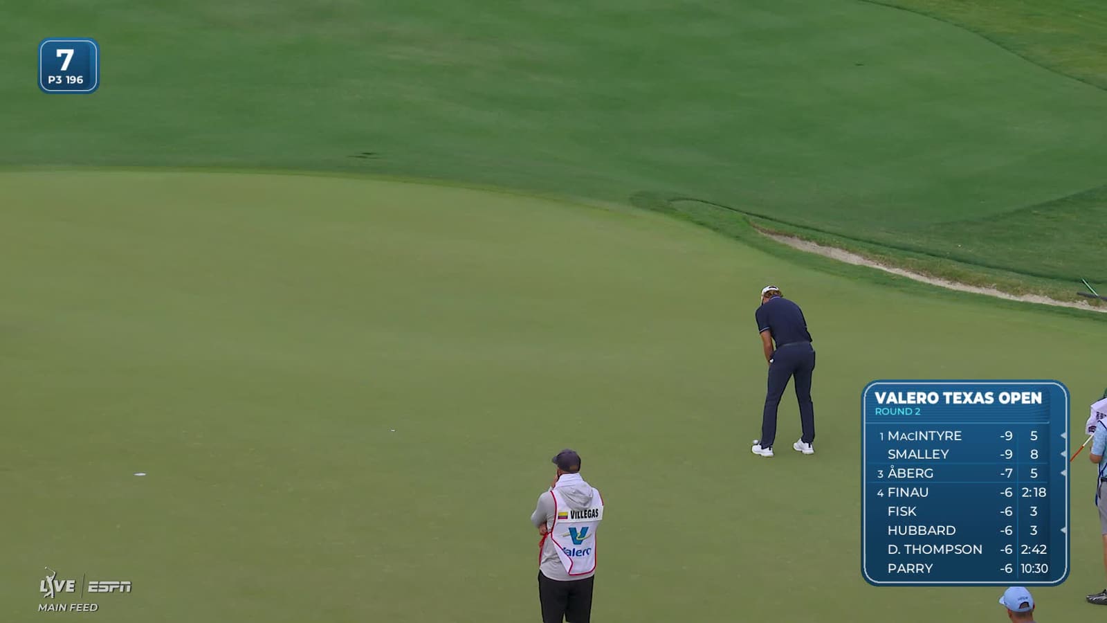 Kristoffer Reitan | Round 2 | 7th hole | Shot 2 | 2026 Valero