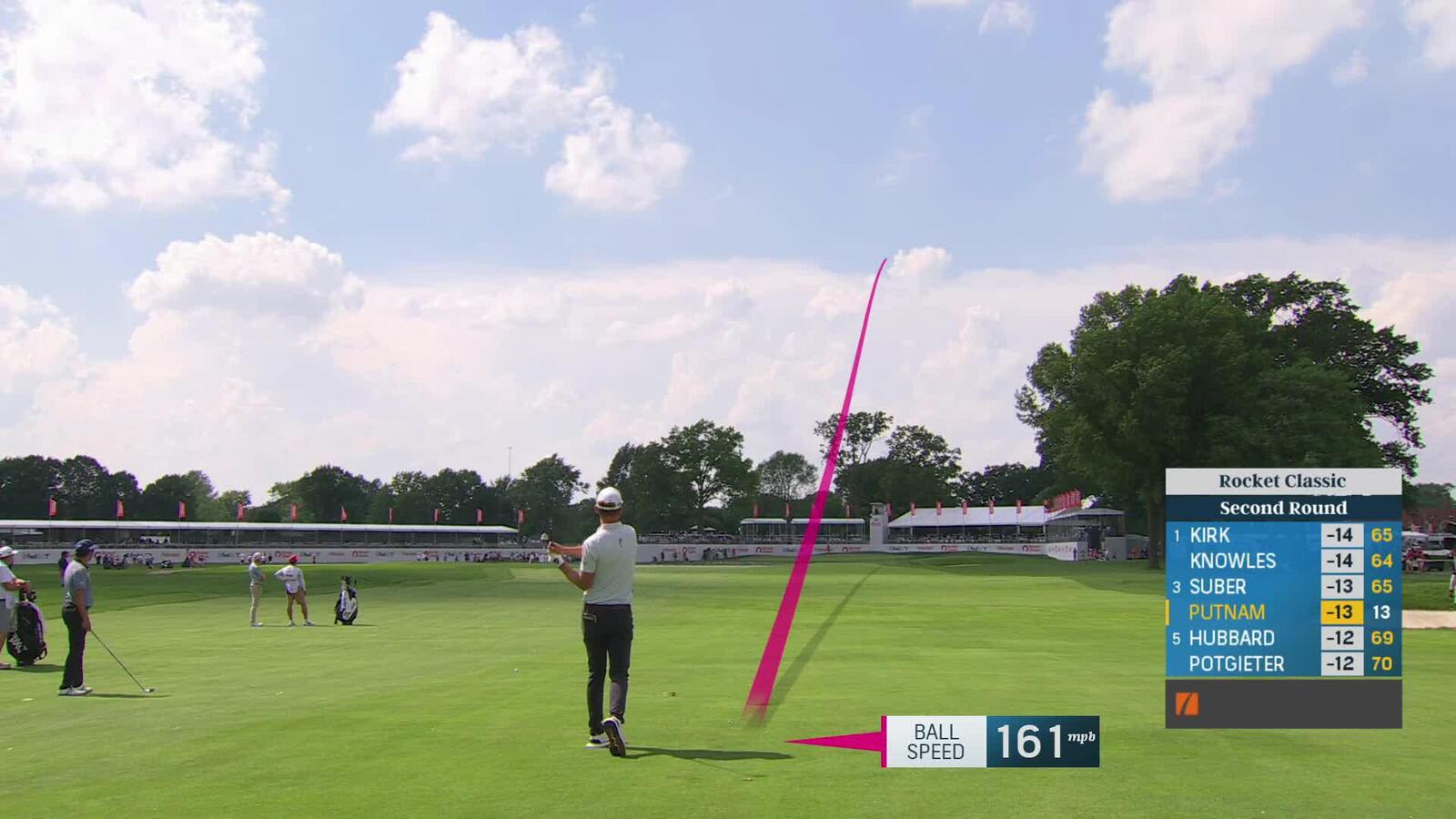 Andrew Putnam | Round 2 | 14th hole | Shot 2 | 2025 Rocket Classic