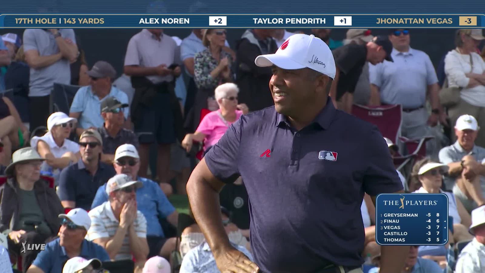 Jhonattan Vegas | Round 1 | 17th hole | Shot 3 | 2026 THE PLAYERS