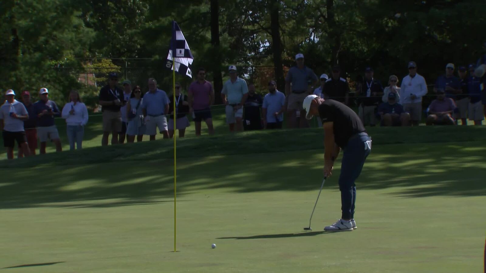 Alex Cejka | Round 3 | 10th hole | Shot 2 | 2025 Stifel