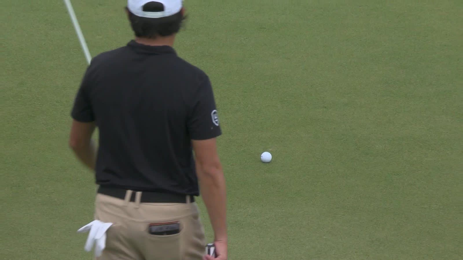 David Lipsky | Round 1 | 15th hole | Shot 3 | -1 Houston Open