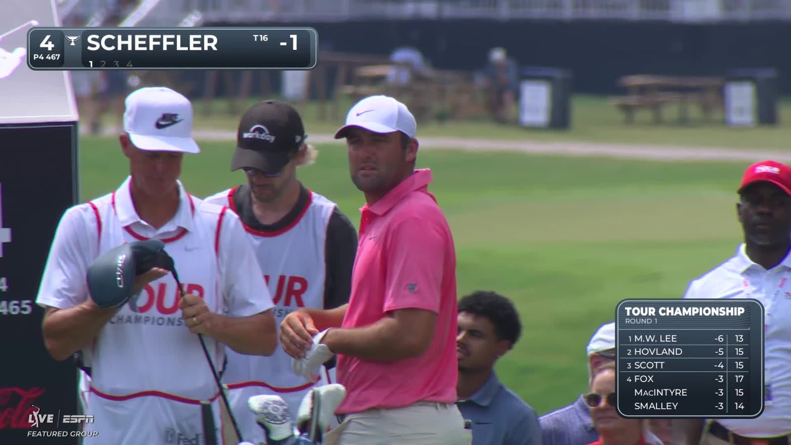 Scottie Scheffler | Round 1 | 4th hole | Shot 1 | 2026 TOUR Championship