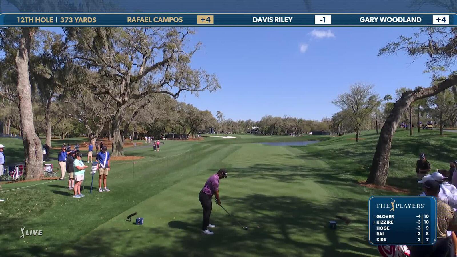 Rafael Campos | Round 1 | 12th hole | Shot 1 | 2025 THE PLAYERS