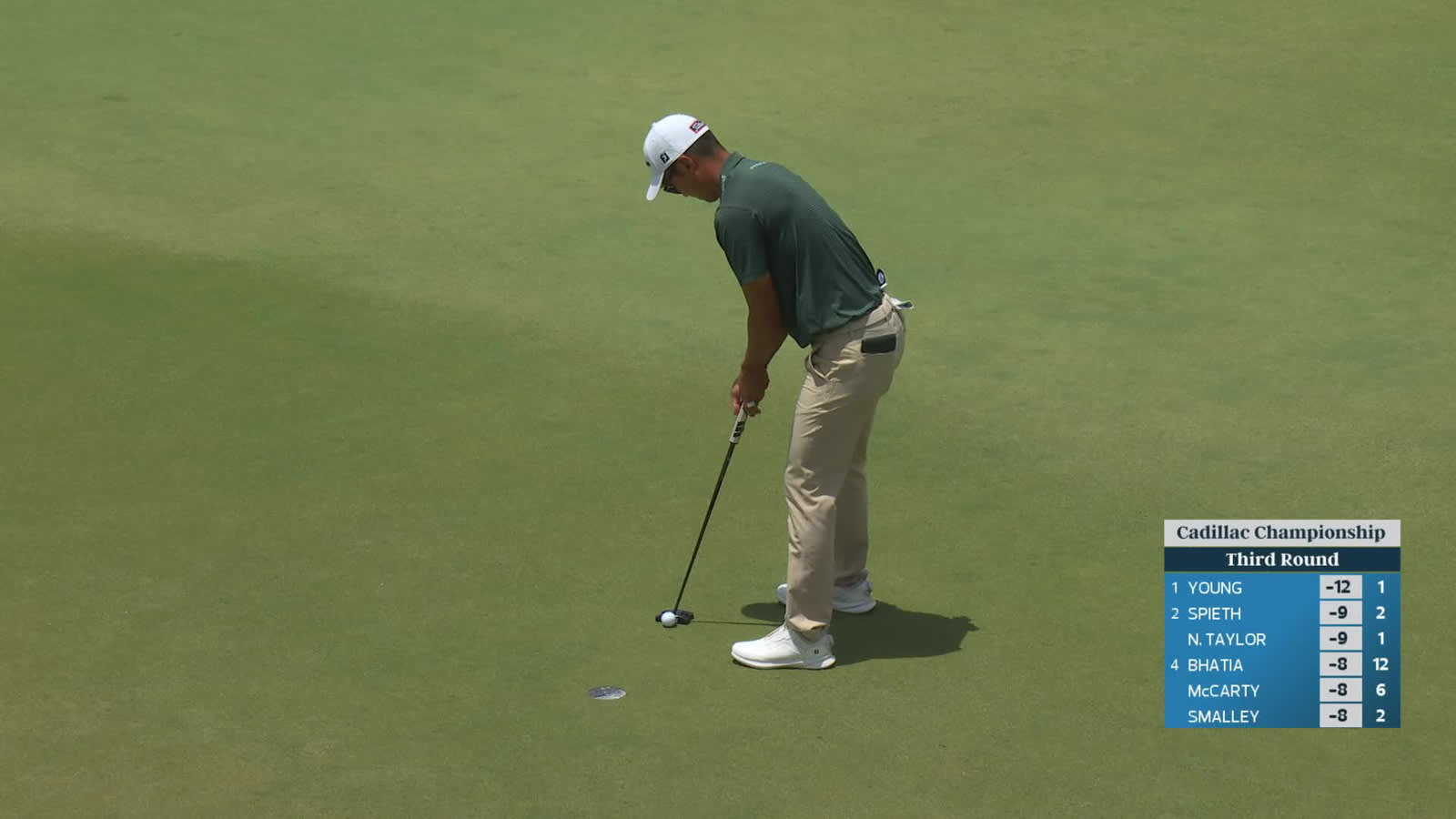 Michael Kim | Round 3 | 18th hole | Shot 4 | 2026 Cadillac