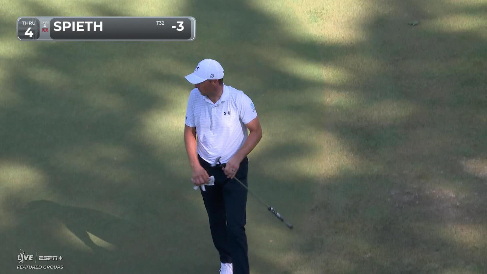 Jordan Spieth | Round 4 | 4th hole | Shot 3 | 2025 FedEx St. Jude