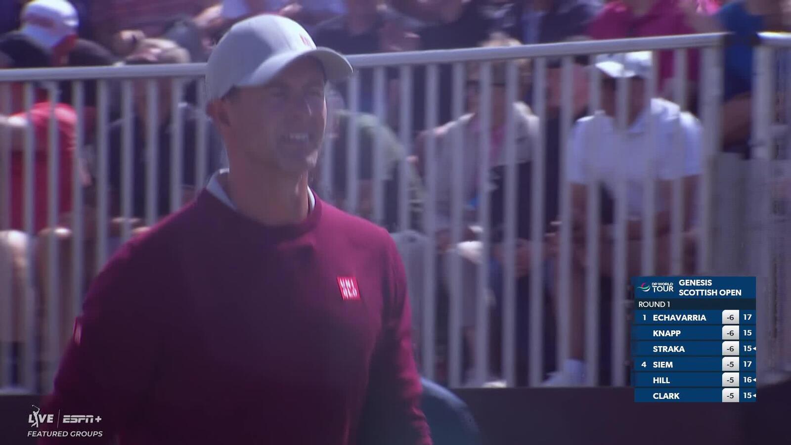 Adam Scott | Round 1 | 6th hole | Shot 1 | 2025 Genesis Scottish Open