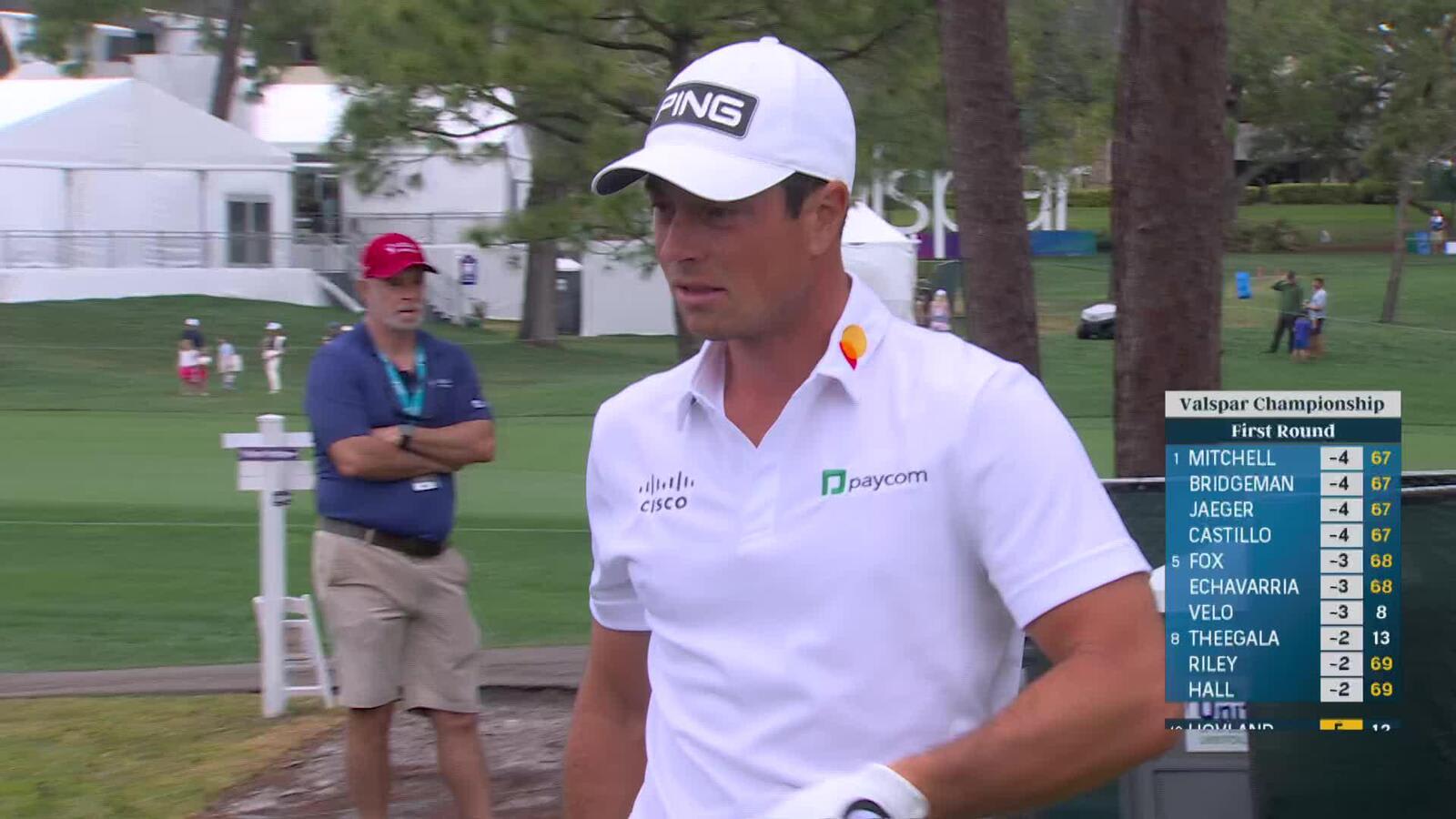 Viktor Hovland | Round 1 | 13th hole | Shot 1 | 2025 Valspar