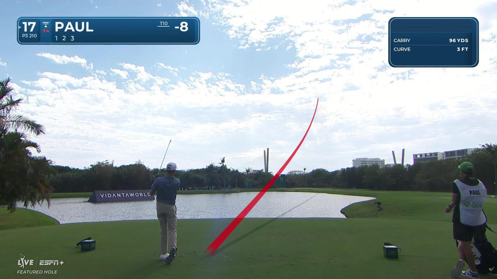 Jeremy Paul | Round 2 | 17th hole | Shot 1 | 2025 Mexico Open