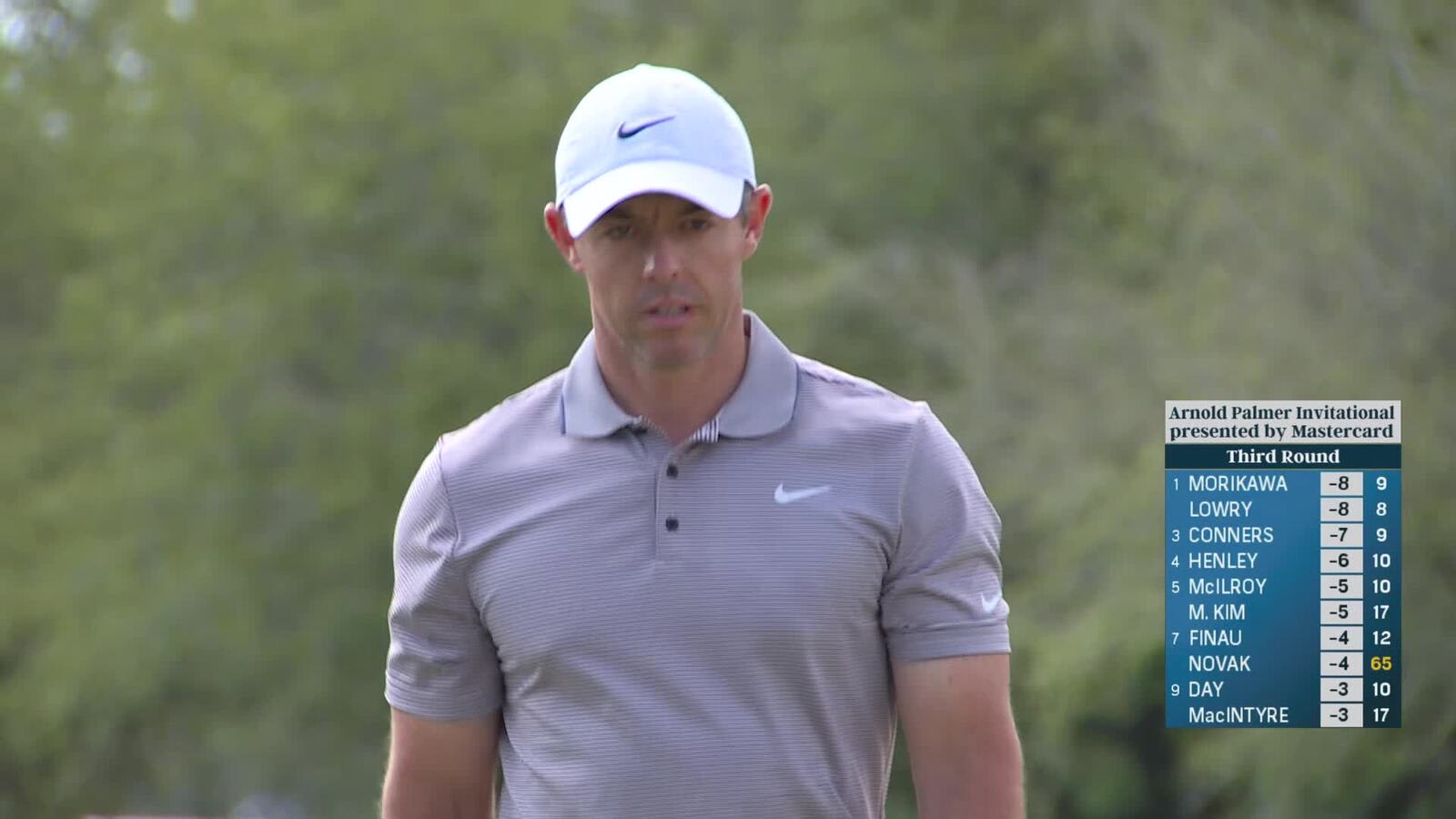 Rory McIlroy | Round 3 | 10th hole | Shot 3 | 2025 Arnold Palmer Invitational