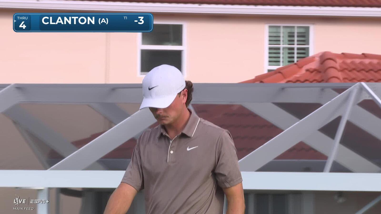 Luke Clanton | Round 1 | 13th hole | Shot 3 | 2025 Cognizant Classic