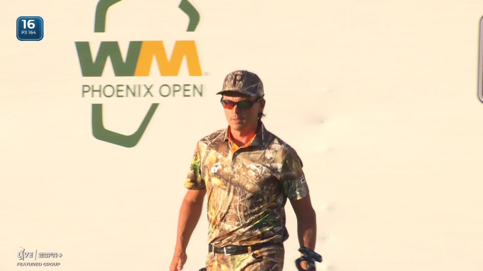 Rickie Fowler | Round 1 | 16th hole | Shot 3 | 2025 WM Phoenix Open