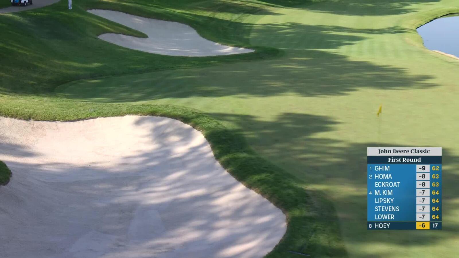 Rico Hoey | Round 1 | 18th hole | Shot 2 | 2025 John Deere