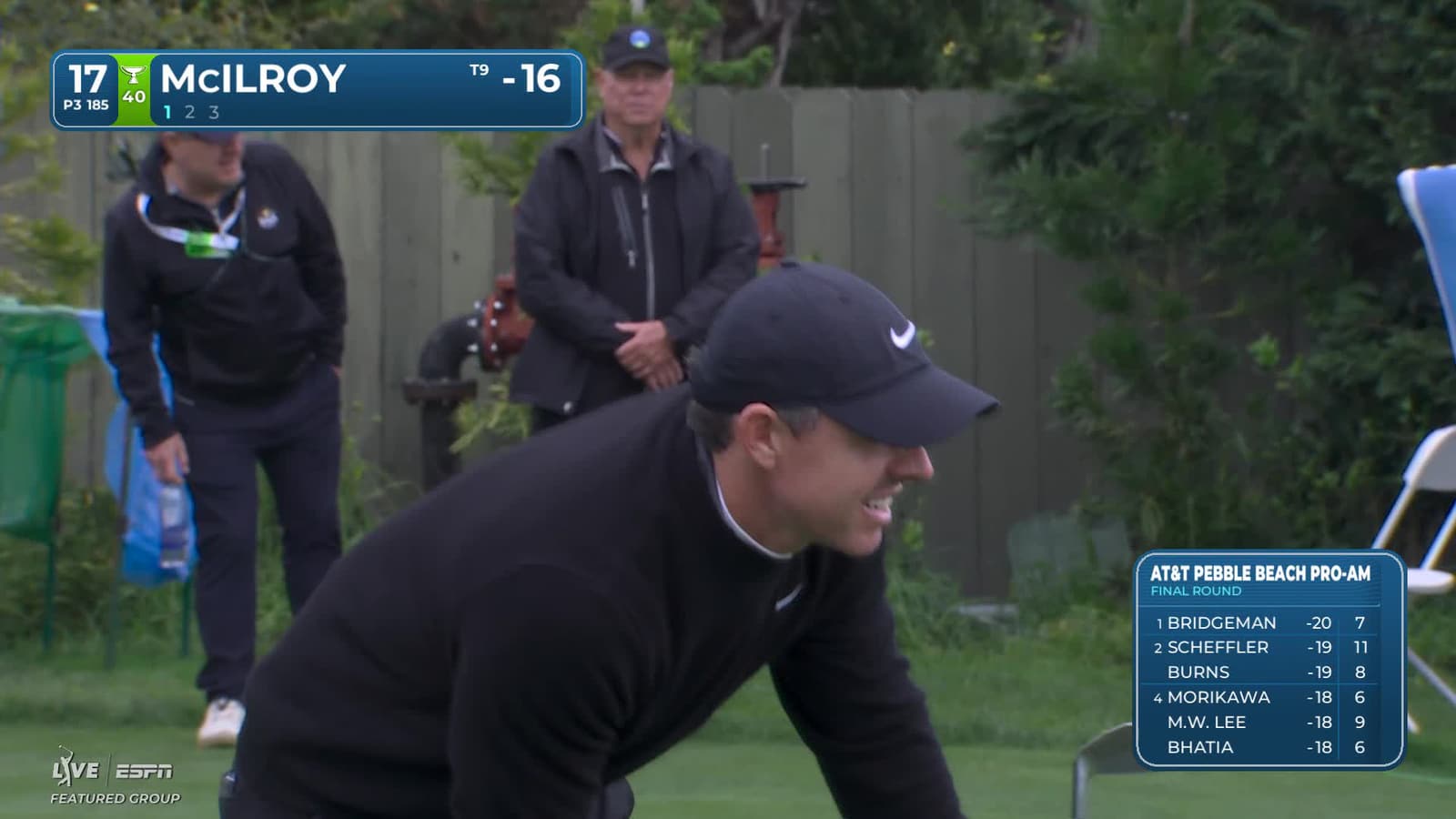 Rory McIlroy | Round 4 | 17th hole | Shot 1 | 2026 AT&T Pebble Beach