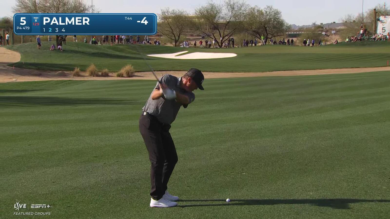 Ryan Palmer | Round 3 | 5th hole | Shot 2 | 2025 WM Phoenix Open