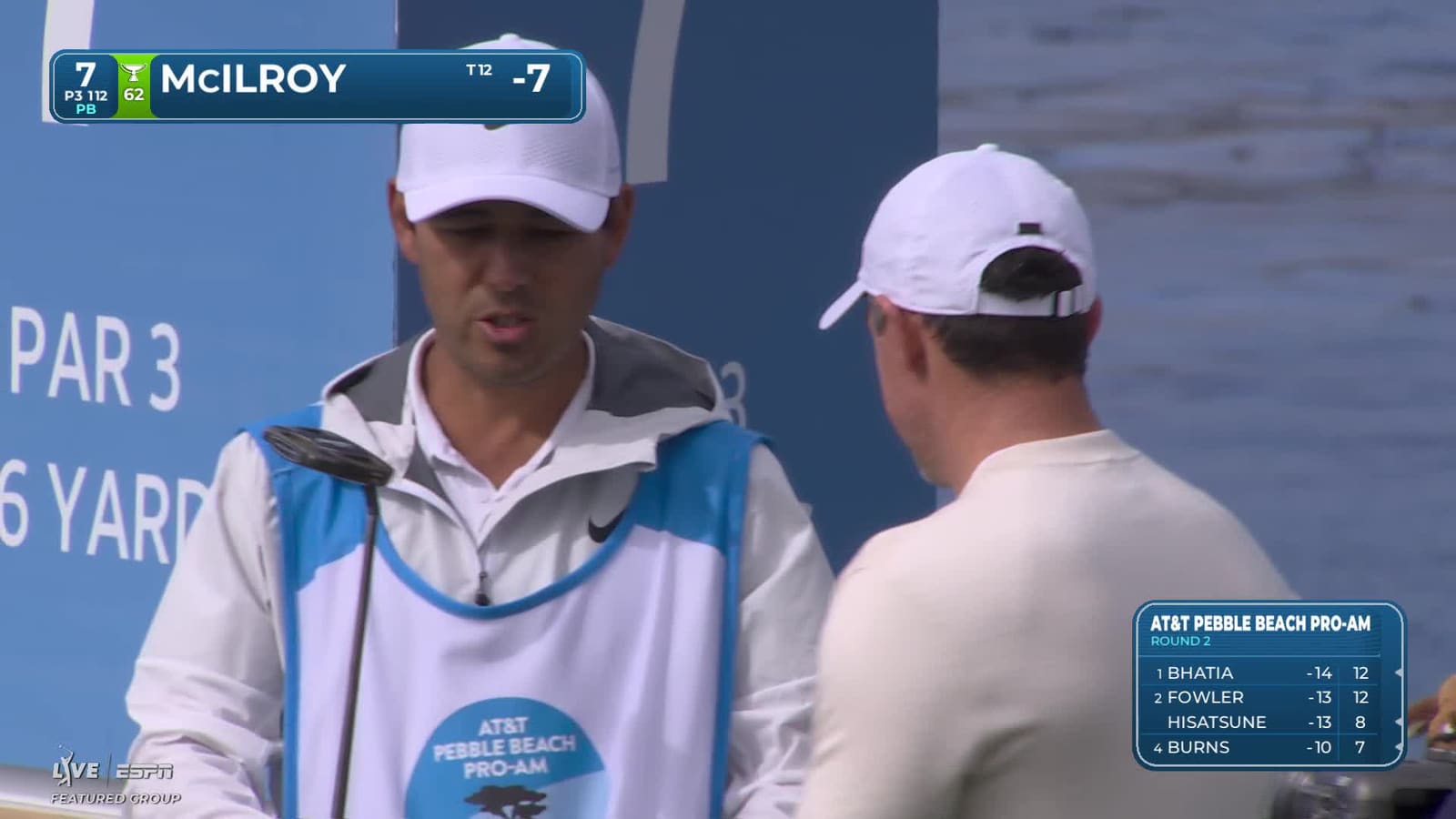 Rory McIlroy | Round 2 | 7th hole | Shot 1 | 2026 AT&T Pebble Beach