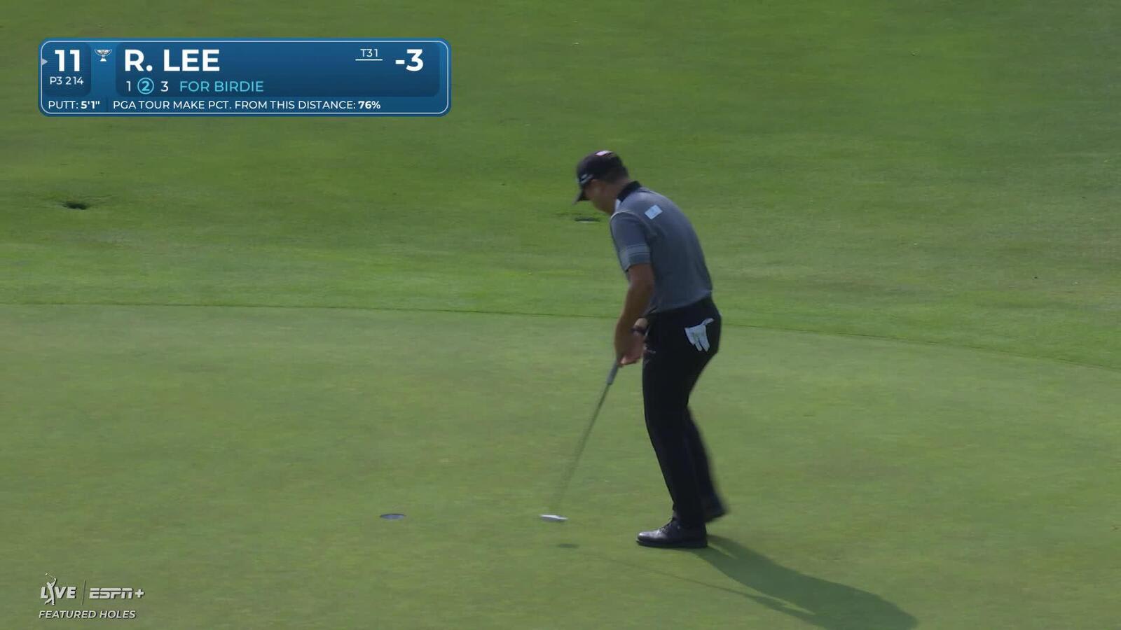 Richard T. Lee | Round 2 | 11th hole | Shot 2 | 2025 RBC Canadian