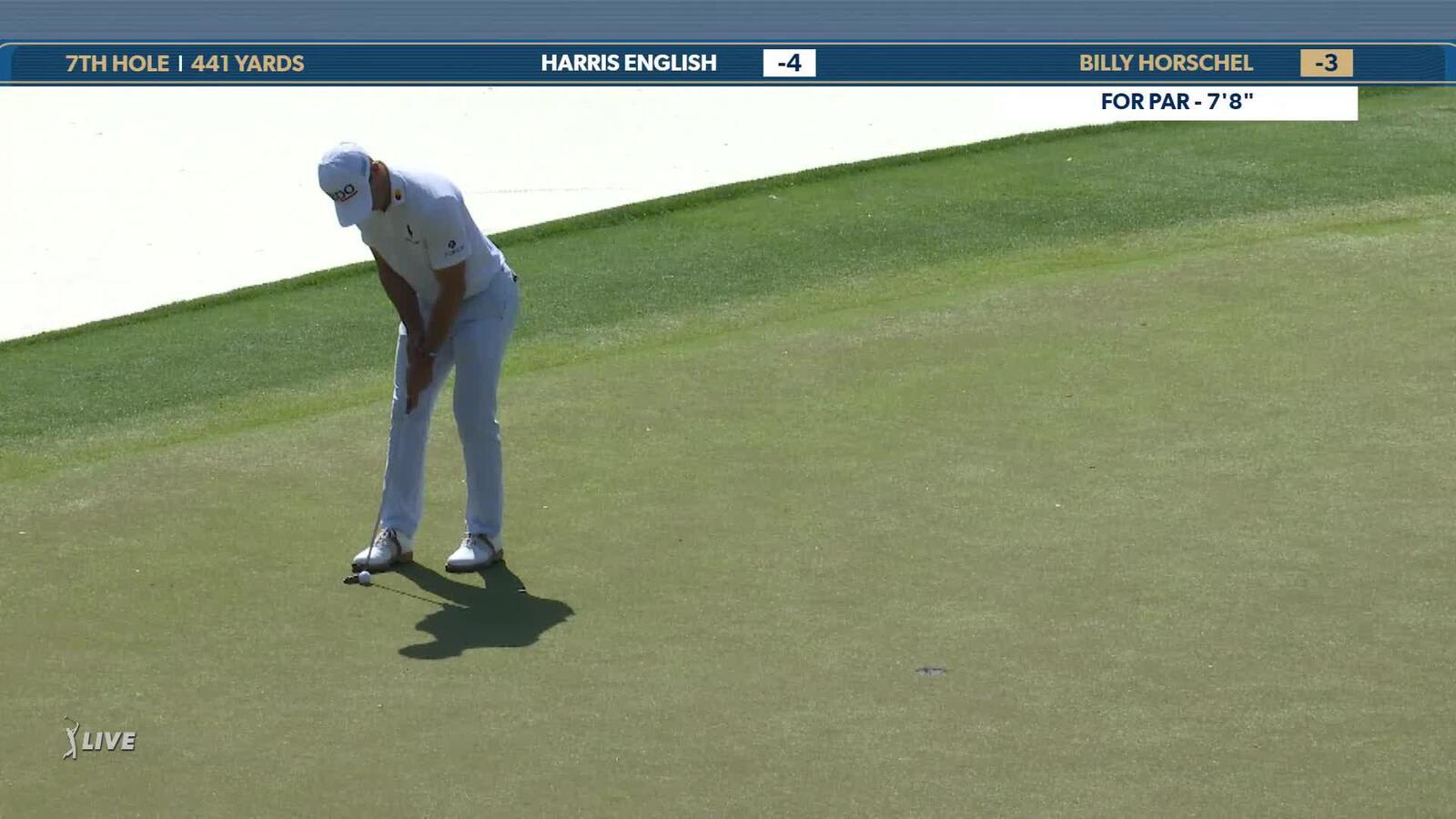 Billy Horschel | Round 3 | 7th hole | Shot 4 | 2025 THE PLAYERS