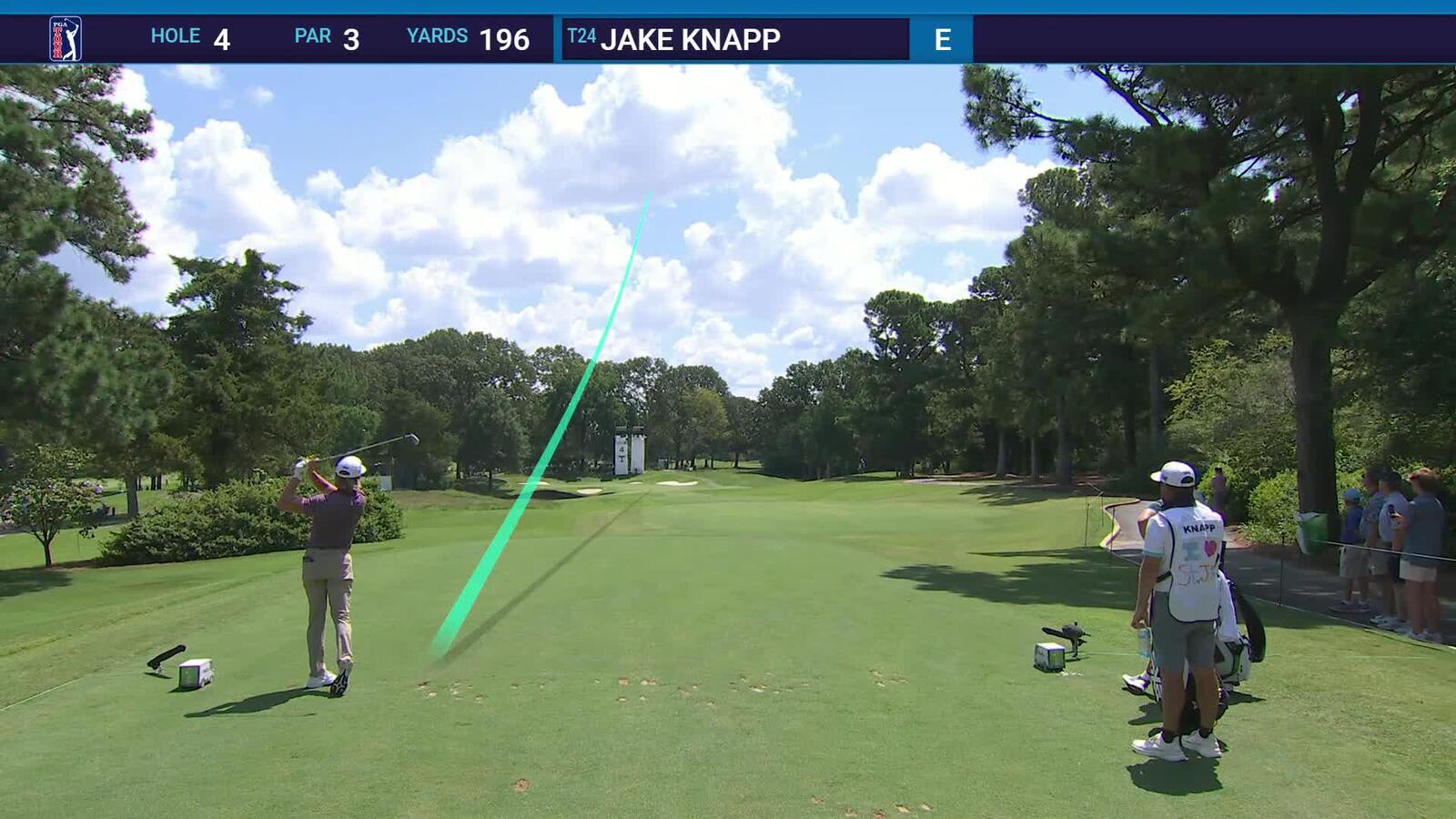 Jake Knapp | Round 1 | 4th hole | Shot 1 | 2025 FedEx St. Jude