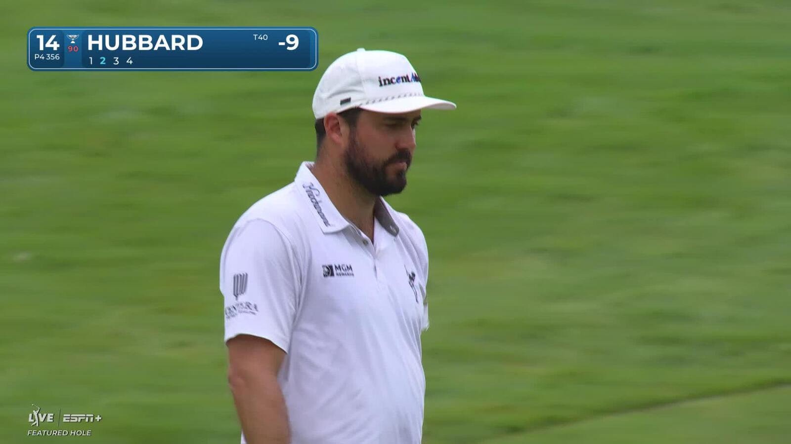 Mark Hubbard | Round 4 | 14th hole | Shot 2 | 2025 John Deere