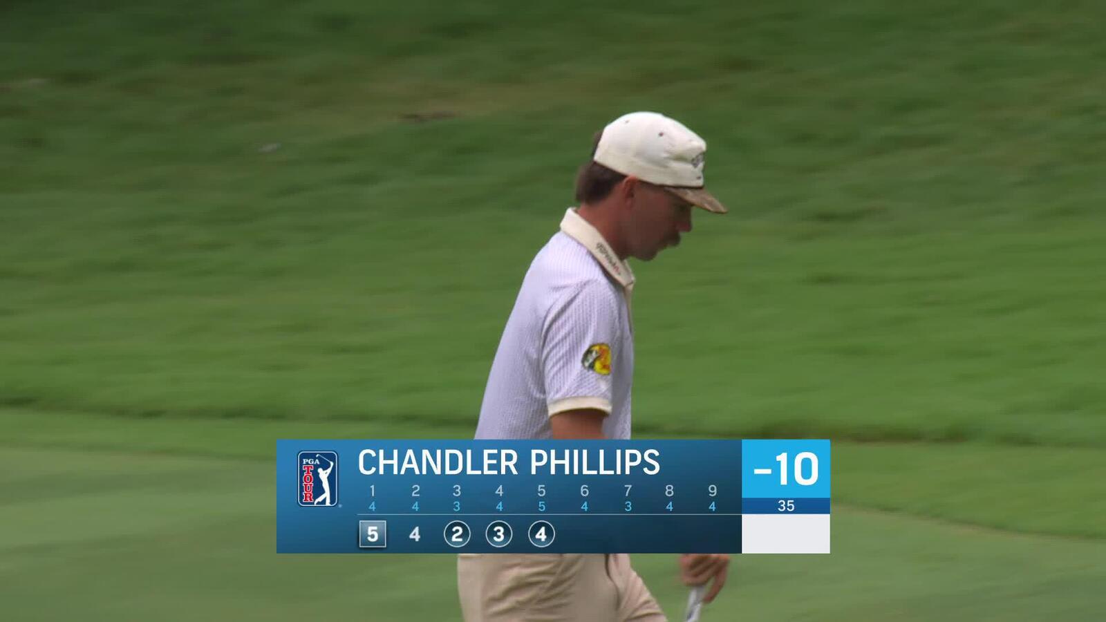 Chandler Phillips | Round 3 | 5th hole | Shot 4 | 2025 Wyndham