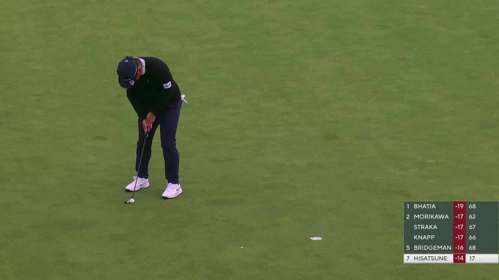 Ryo Hisatsune | Round 3 | 18th hole | Shot 5 | 2026 AT&T Pebble Beach