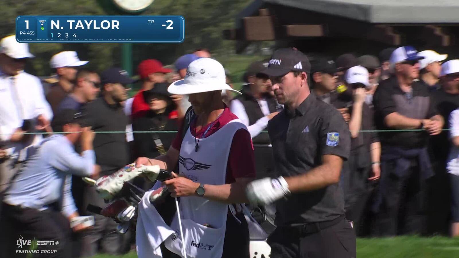 Nick Taylor | Round 4 | 1st hole | Shot 1 | 2025 Genesis