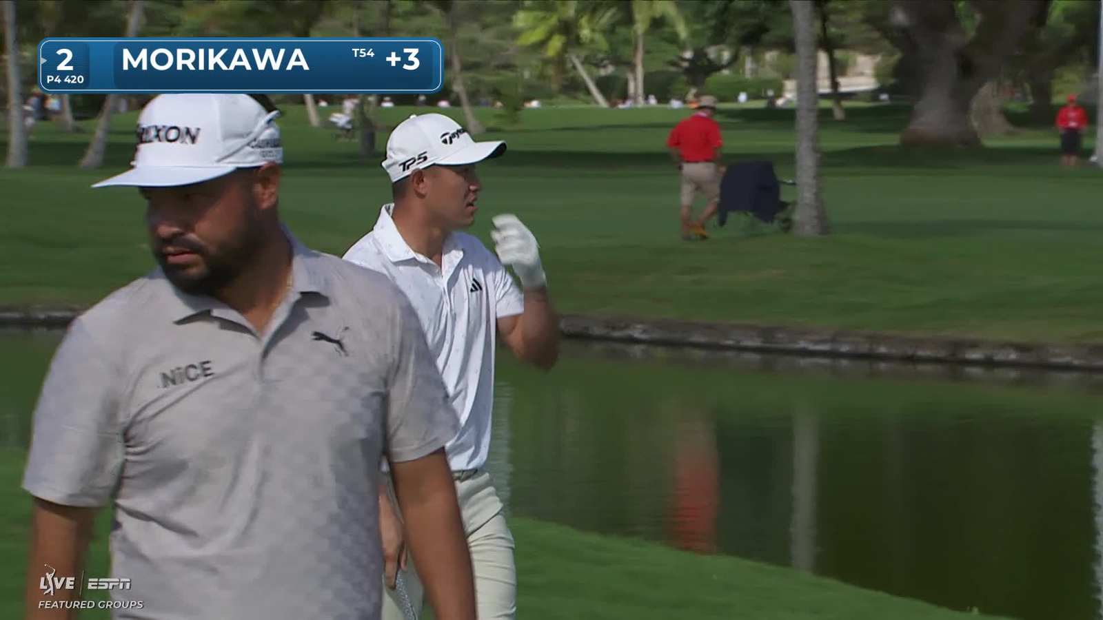 Collin Morikawa | Round 1 | 2nd hole | Shot 2 | 2026 Sony Open