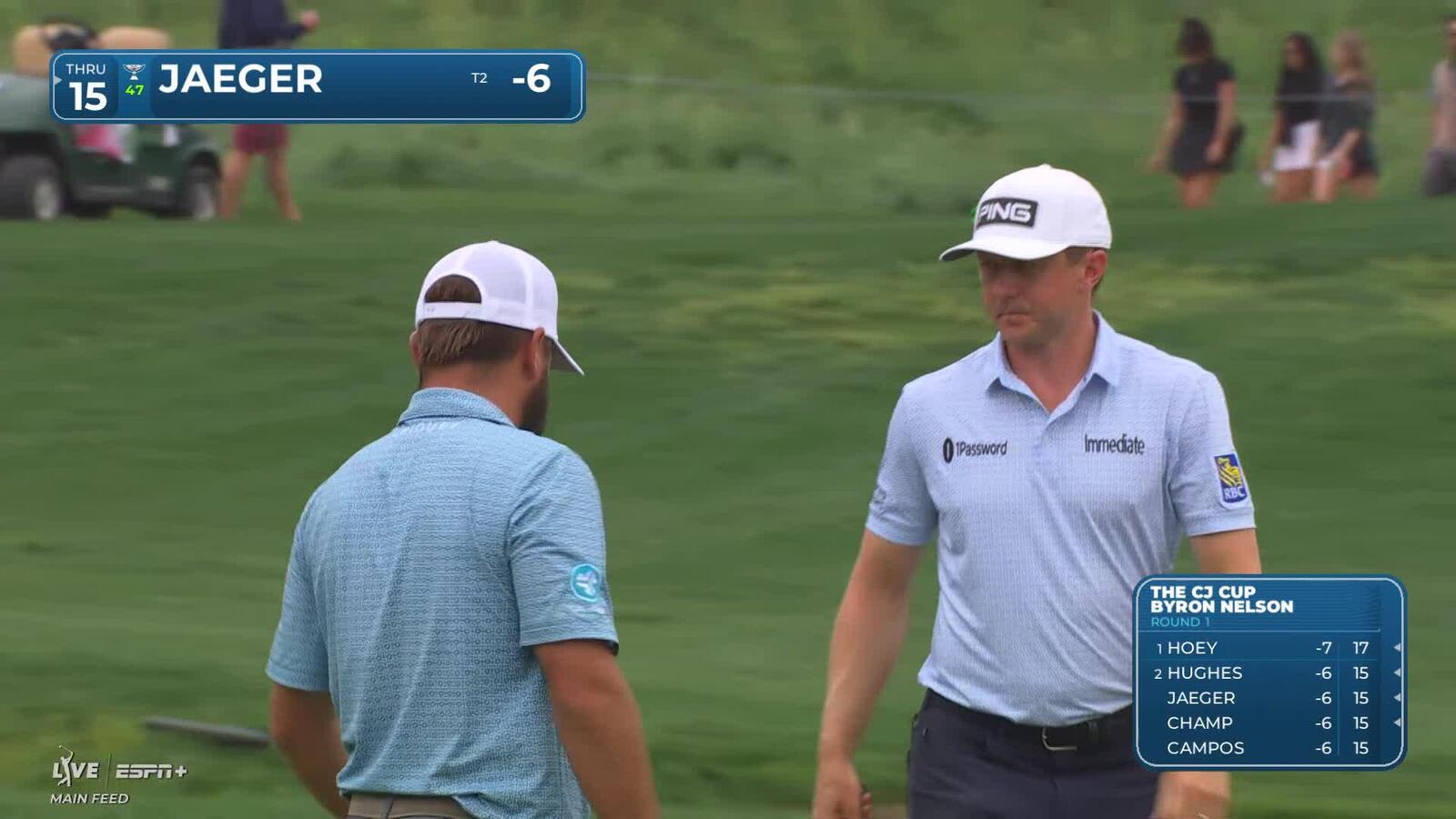 Stephan Jaeger | Round 1 | 6th hole | Shot 3 | 2025 THE CJ CUP