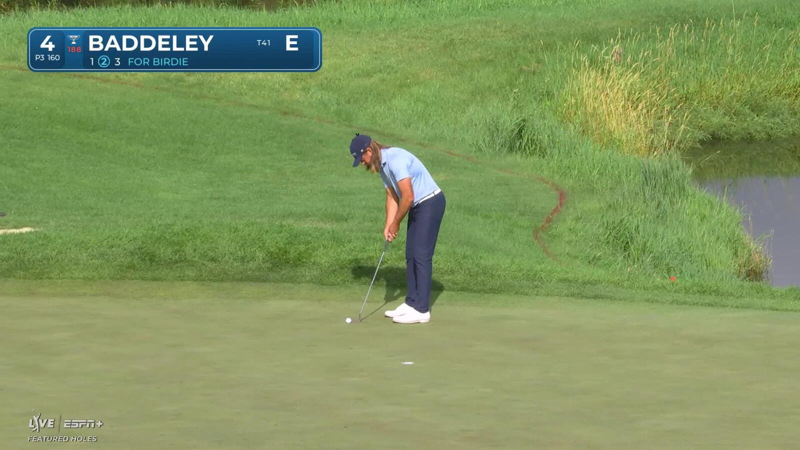 Aaron Baddeley | Round 1 | 4th hole | Shot 3 | 2025 3M Open