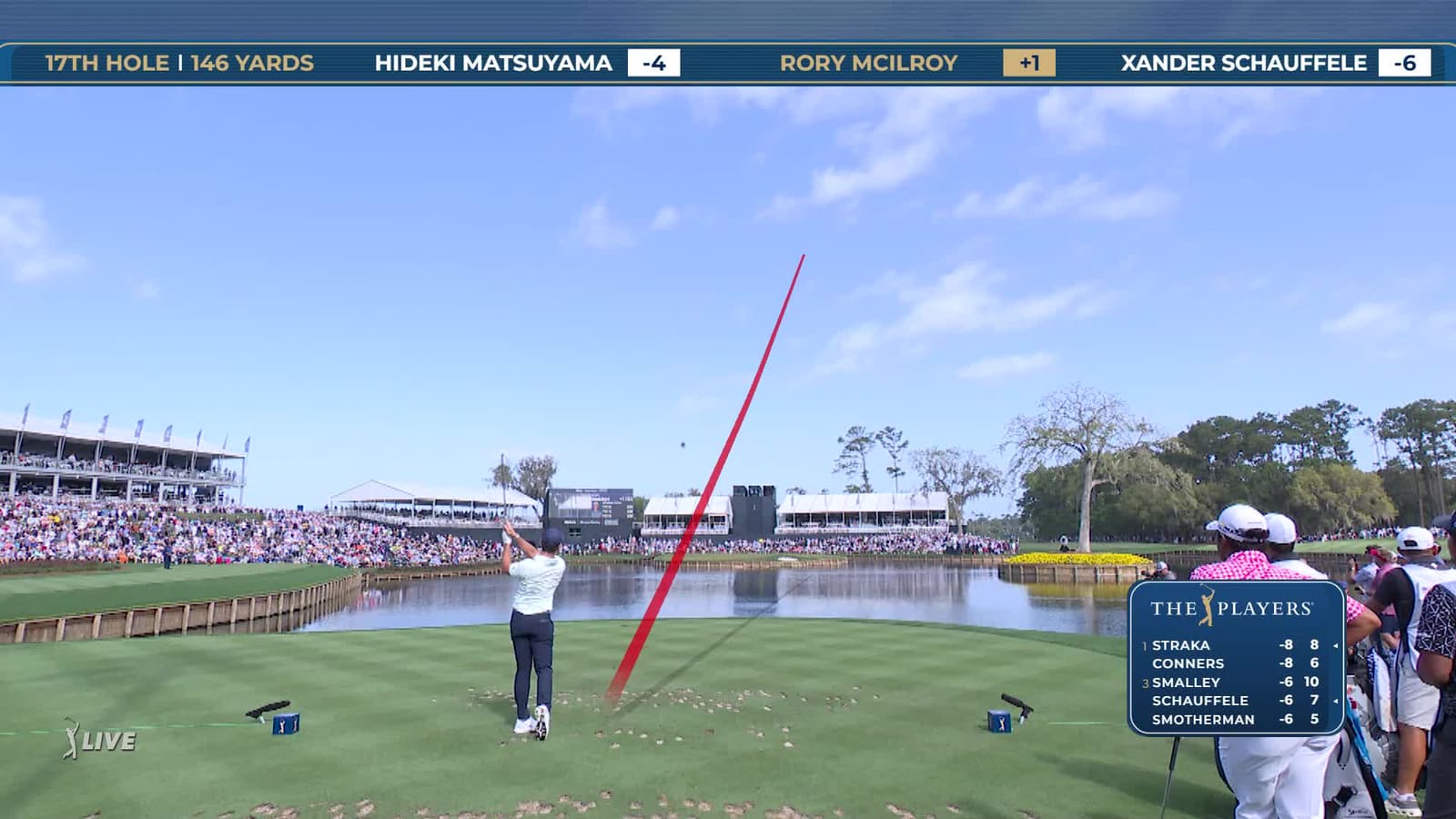 Rory McIlroy | Round 2 | 17th hole | Shot 1 | 2026 THE PLAYERS