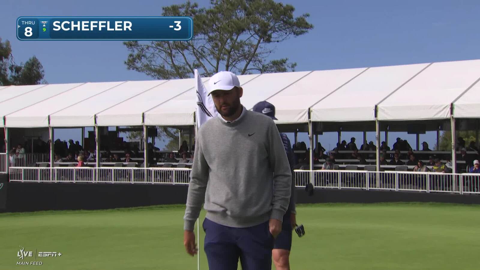 Scottie Scheffler | Round 2 | 17th hole | Shot 4 | 2025 Genesis