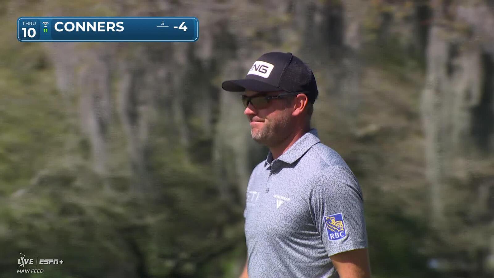 Corey Conners | Round 2 | 10th hole | Shot 3 | 2025 Arnold Palmer Invitational