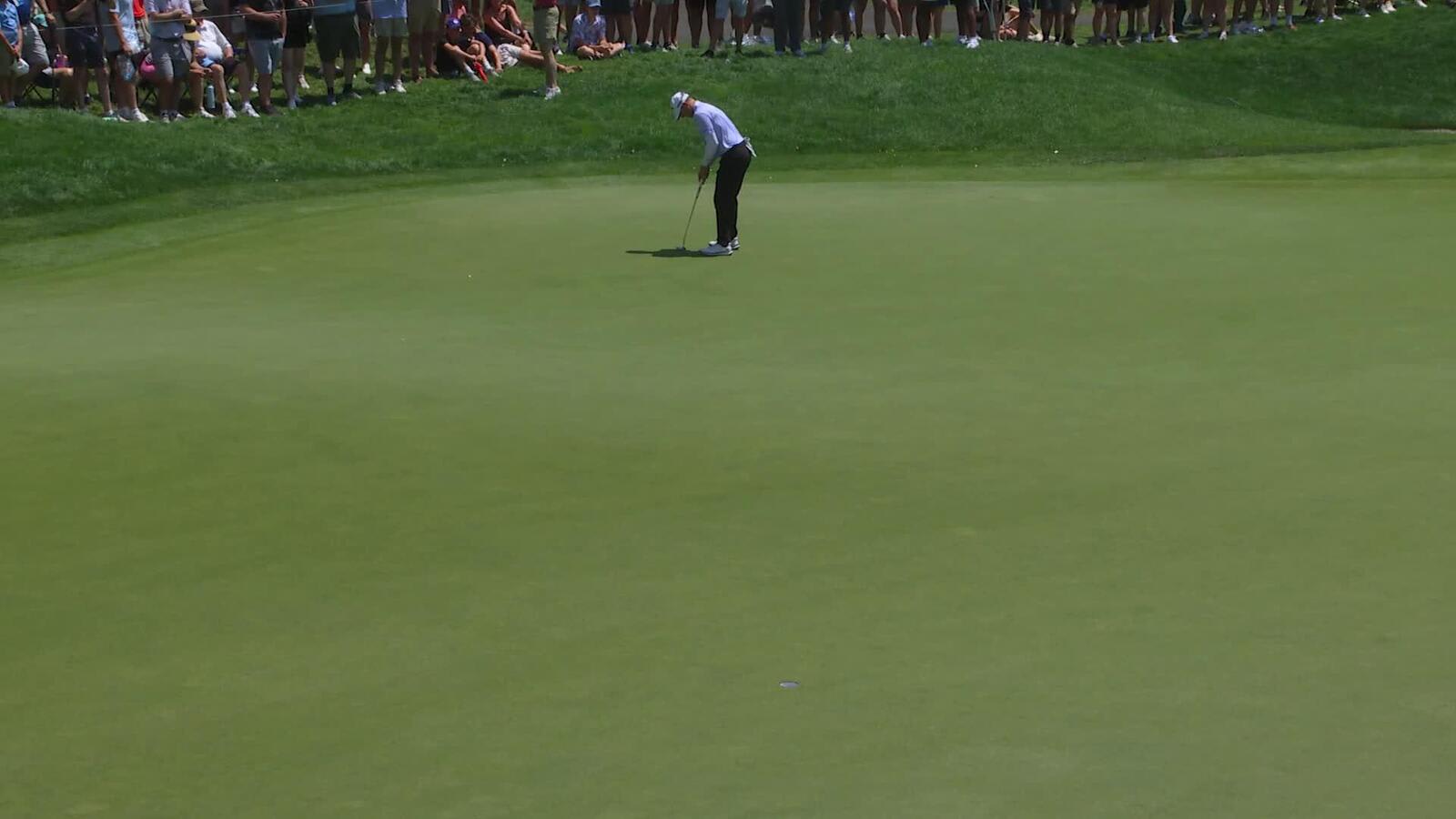 Max Greyserman | Round 4 | 5th hole | Shot 2 | 2025 Travelers