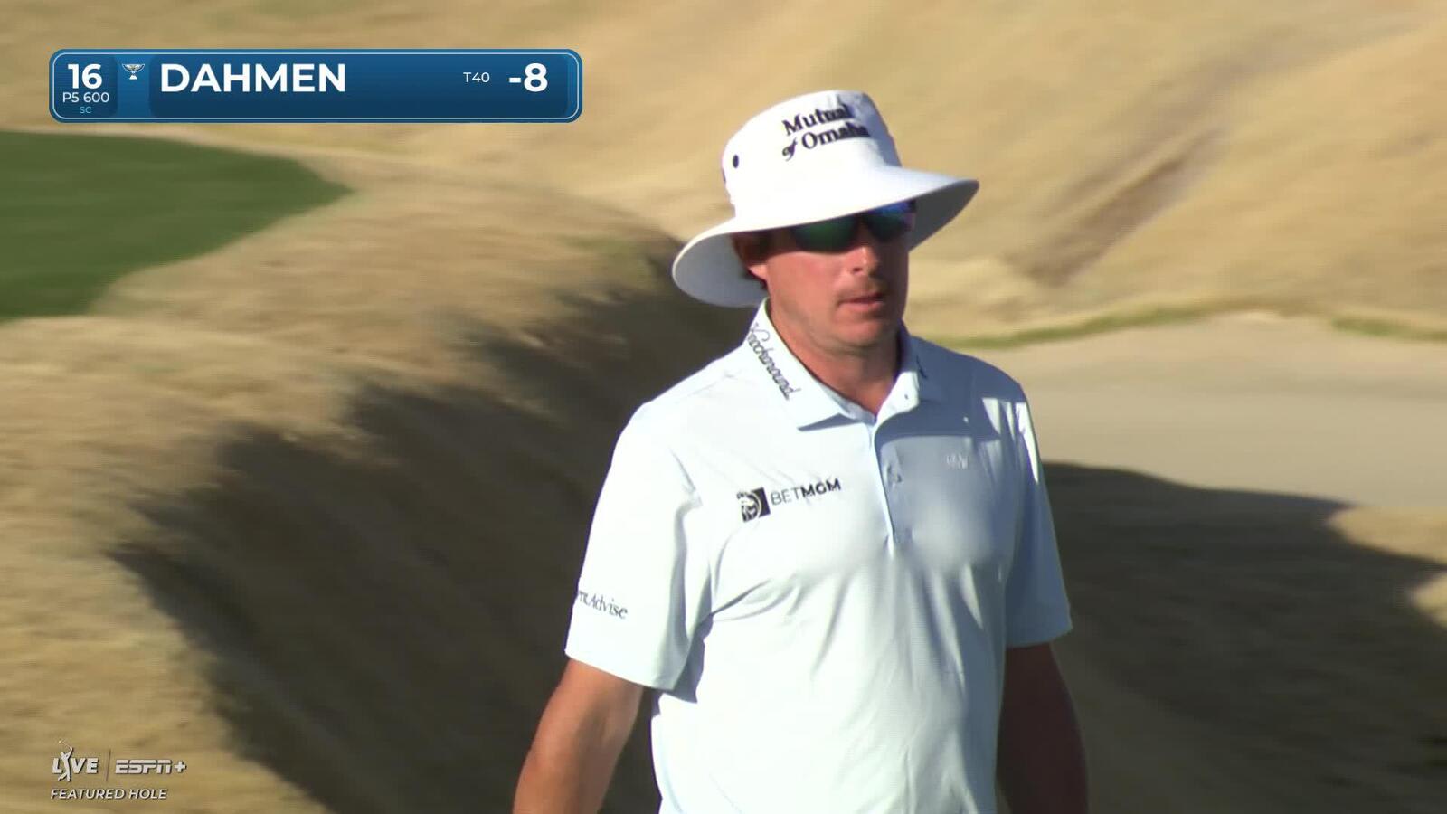 Joel Dahmen | Round 2 | 16th hole | Shot 4 | 2025 The American Express