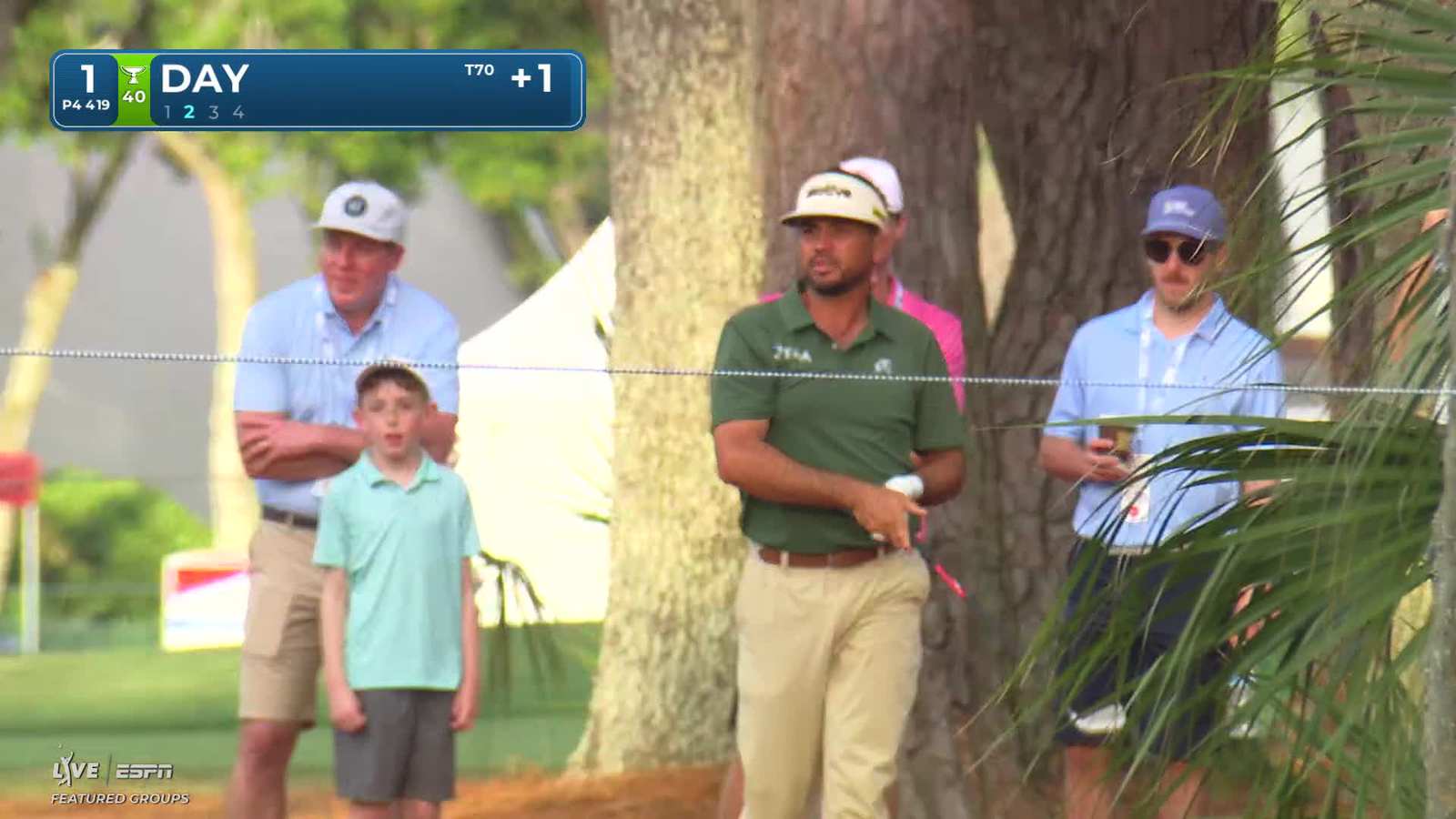 Jason Day | Round 4 | 1st hole | Shot 2 | 2026 RBC Heritage