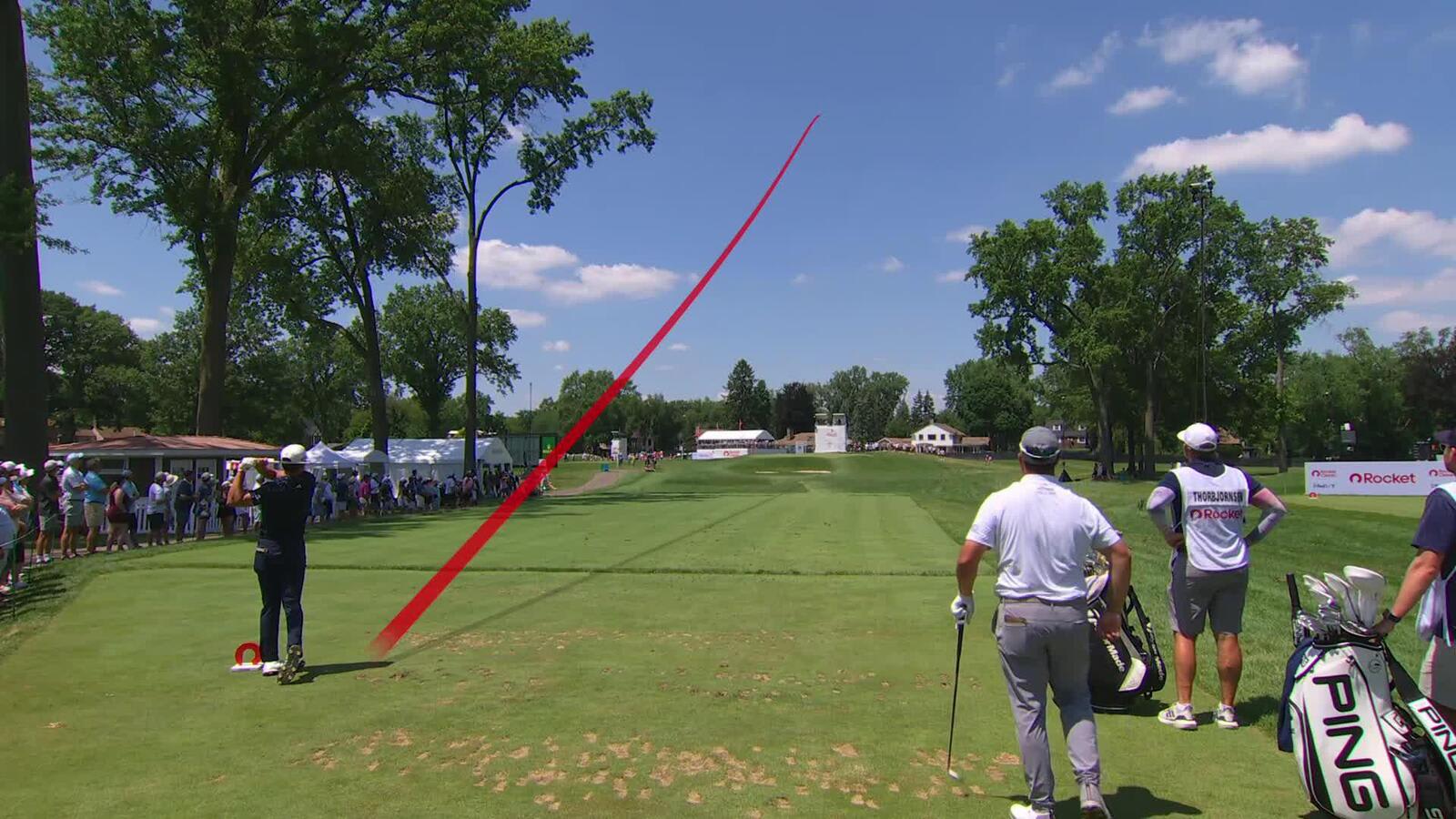 Michael Thorbjornsen | Round 4 | 5th hole | Shot 1 | 2025 Rocket Classic