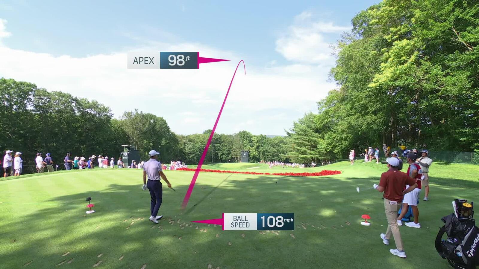 Jordan Spieth | Round 1 | 11th hole | Shot 1 | 2025 Travelers