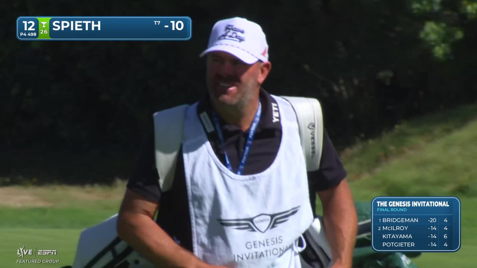 Jordan Spieth | Round 4 | 12th hole | Shot 2 | 2026 The Genesis