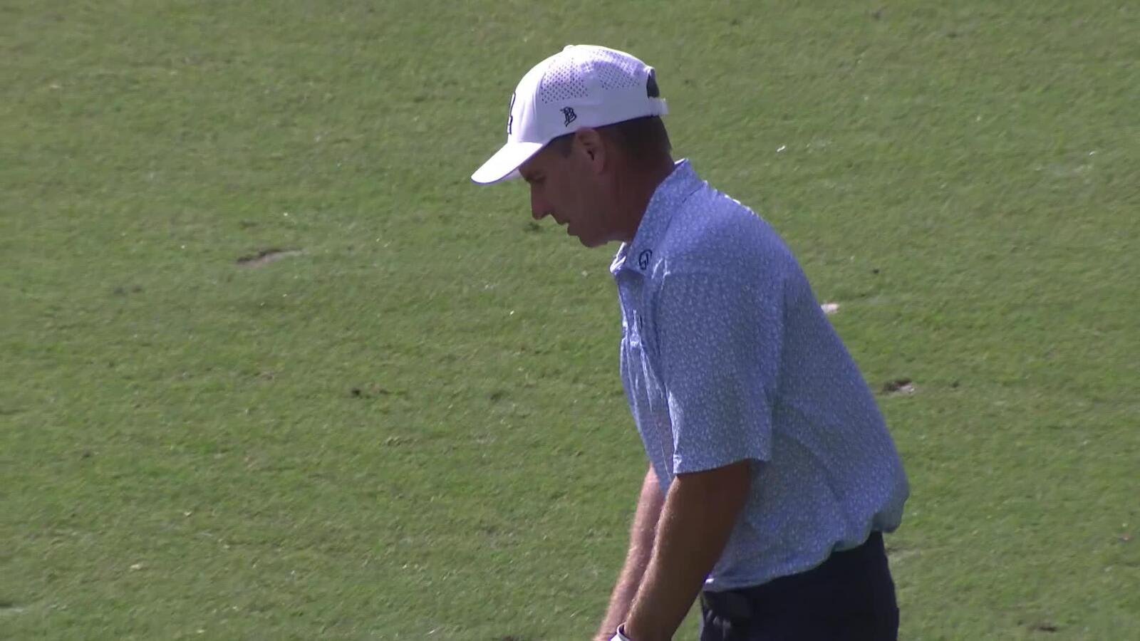 Steven Alker | Round 3 | 18th hole | Shot 2 | 2025 Tradition