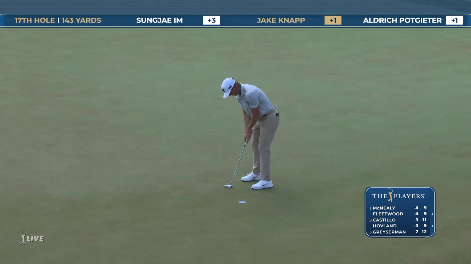 Jake Knapp | Round 1 | 17th hole | Shot 3 | 2026 THE PLAYERS