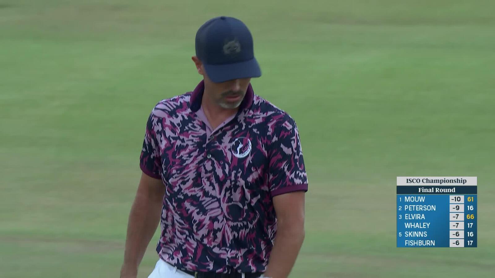 Paul Peterson | Round 4 | 16th hole | Shot 3 | 2025 ISCO Championship