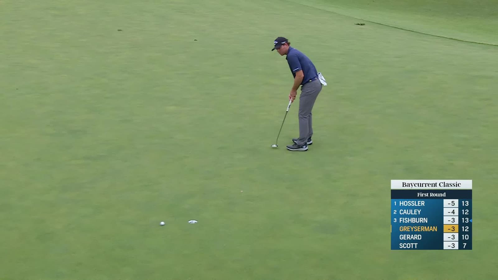 Max Greyserman | Round 1 | 13th hole | Shot 3 | 2025 Baycurrent