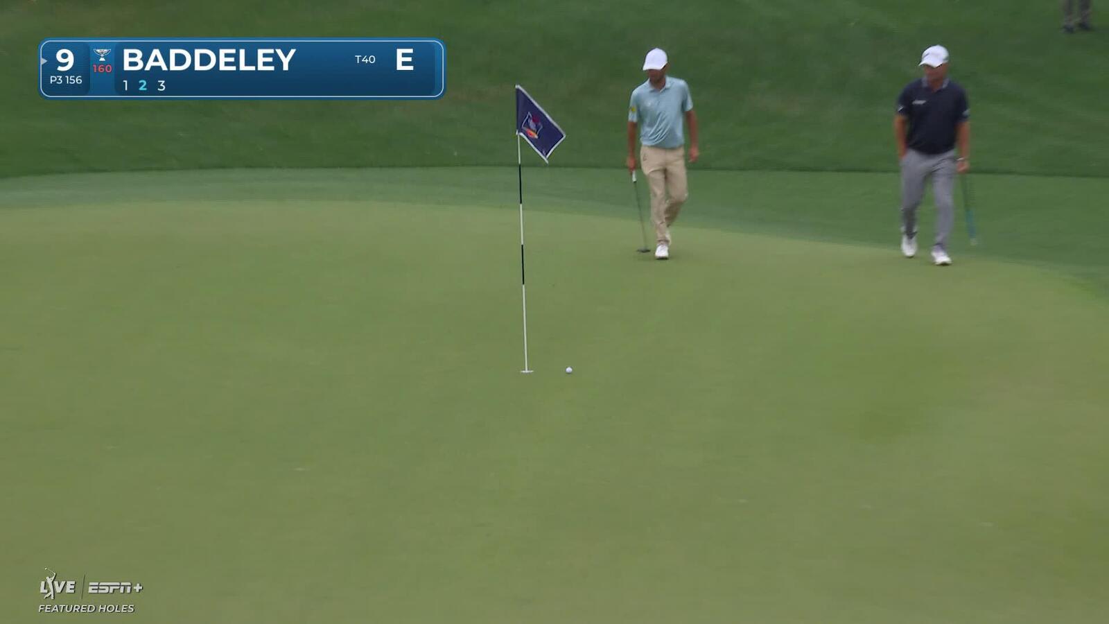 Aaron Baddeley | Round 1 | 9th hole | Shot 2 | 2025 Houston Open
