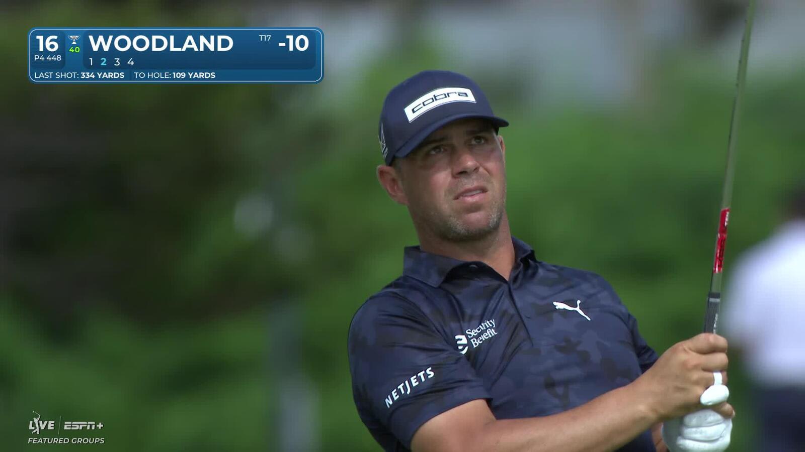 Gary Woodland | Round 4 | 16th hole | Shot 2 | 2025 Sony Open