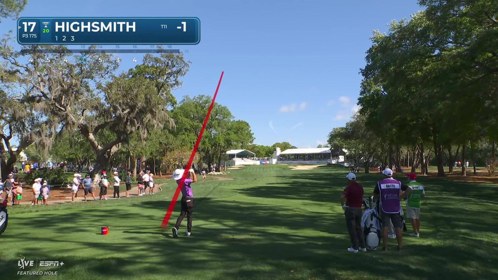 Joe Highsmith | Round 1 | 17th hole | Shot 1 | 2025 Valspar