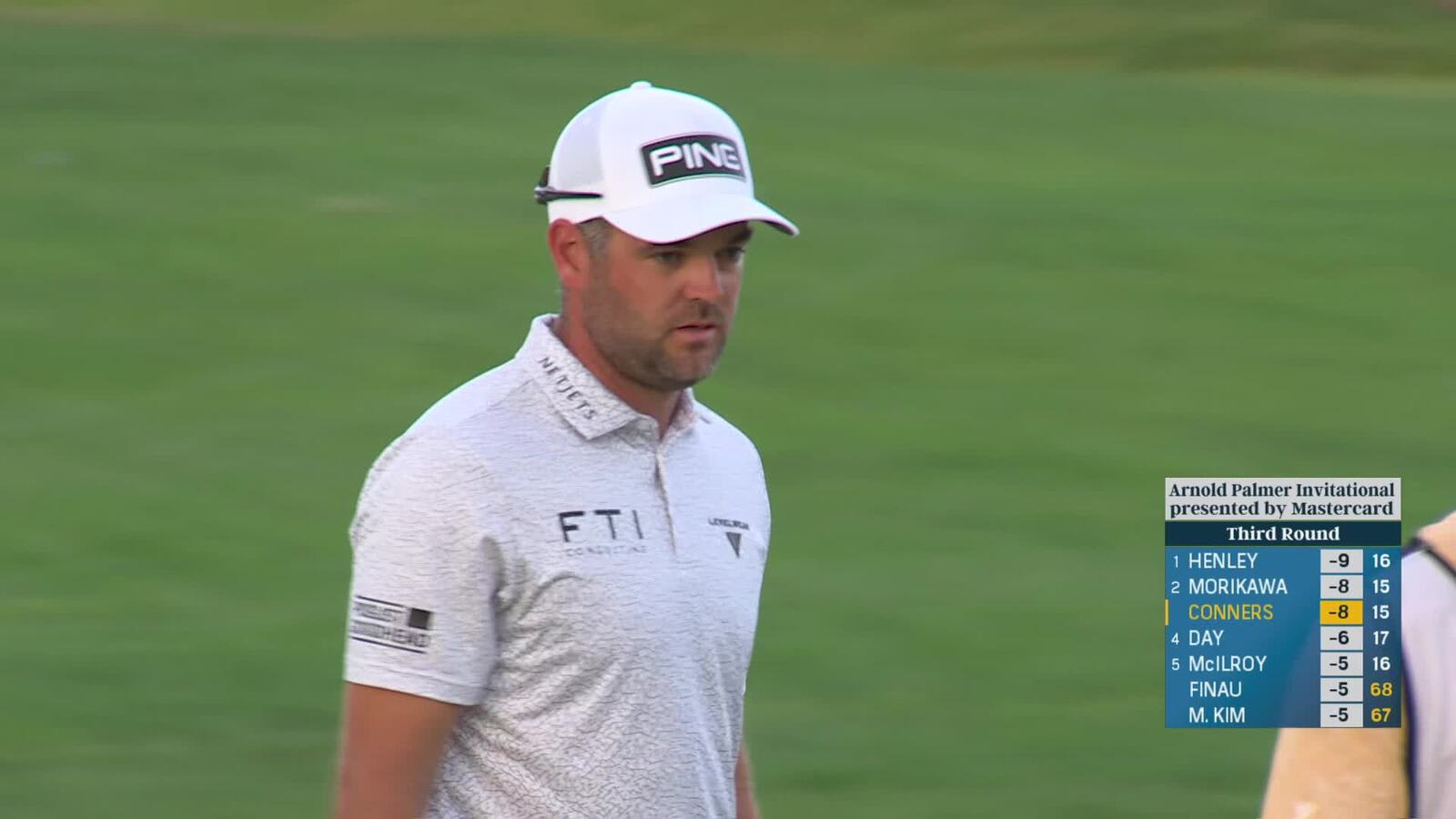 Corey Conners | Round 3 | 16th hole | Shot 3 | 2025 Arnold Palmer Invitational