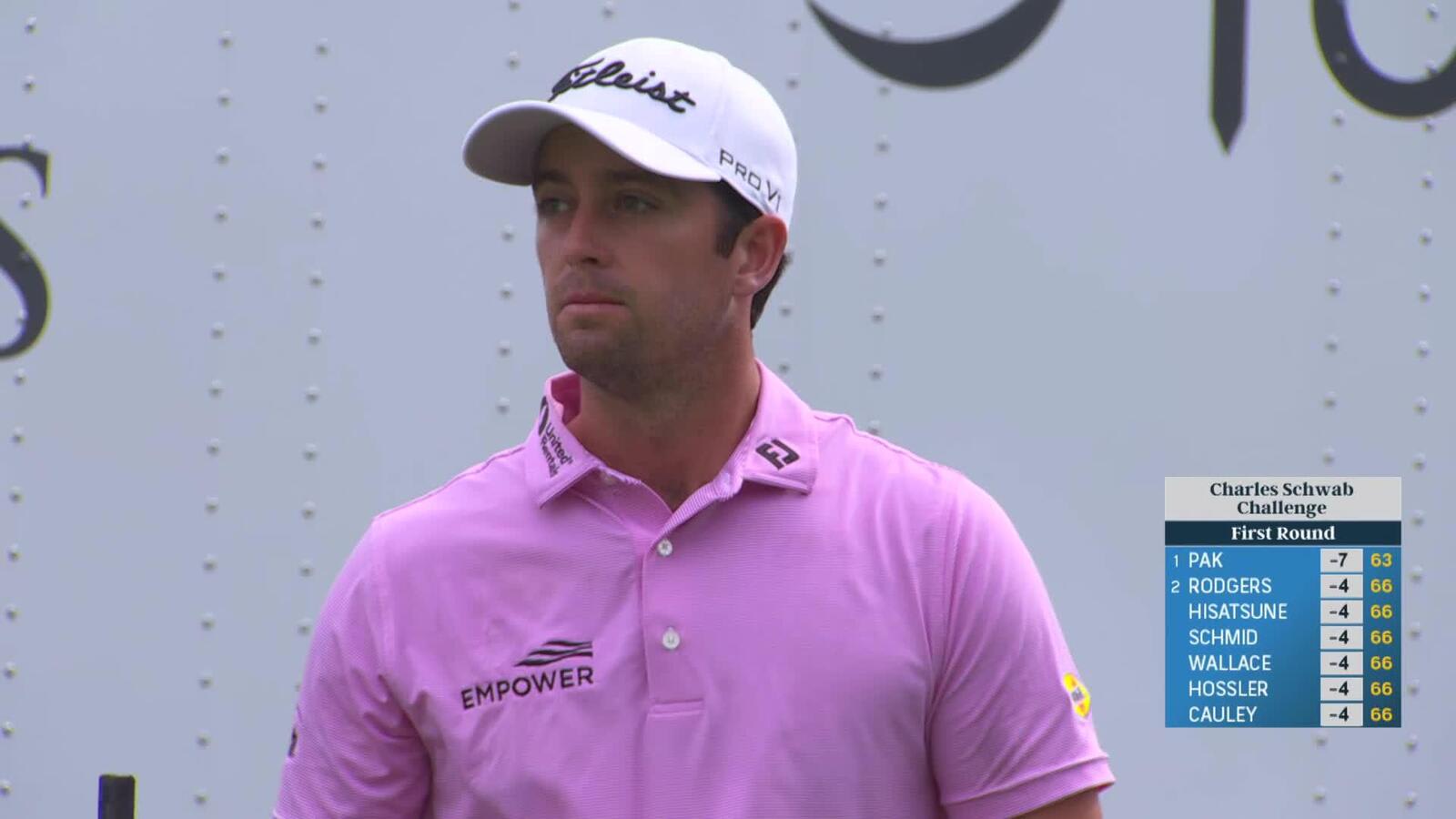 Davis Riley | Round 1 | 15th hole | Shot 1 | 2025 Charles Schwab